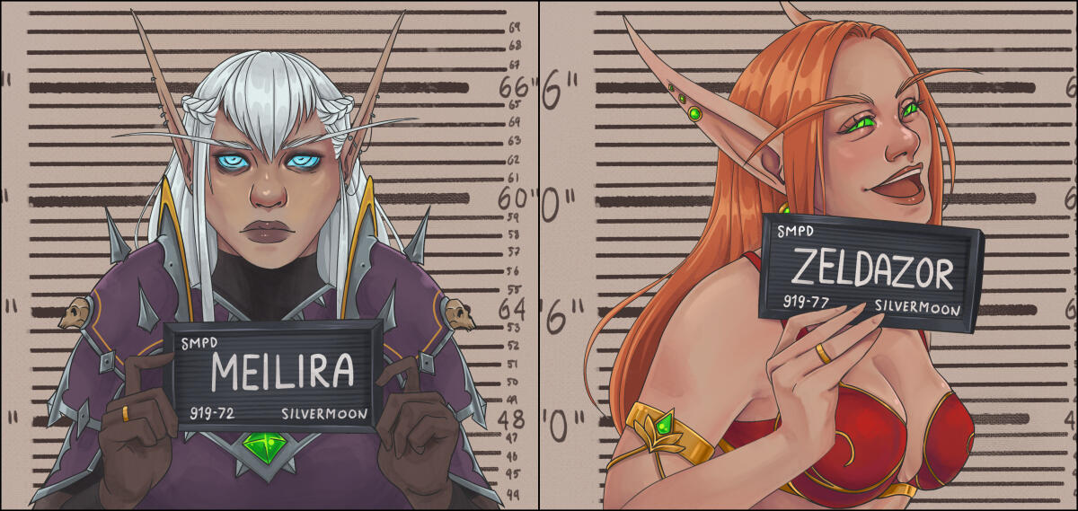 Mei and Zelda: Barbie Meme