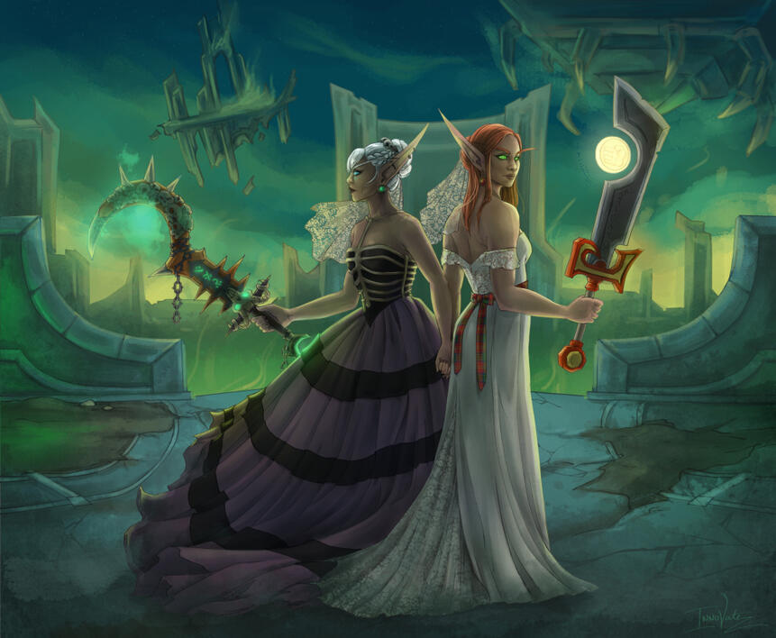 Necrotic Wake Wedding